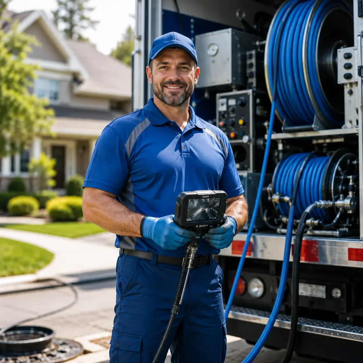 Local outdoor drain cleaning specialists in Holgate, OH